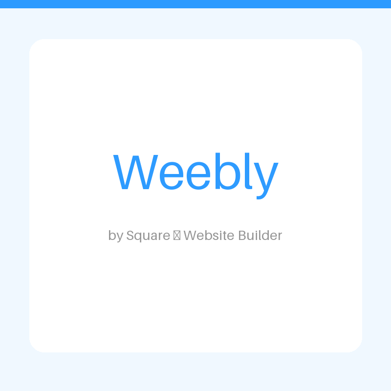 Weebly Website Builder